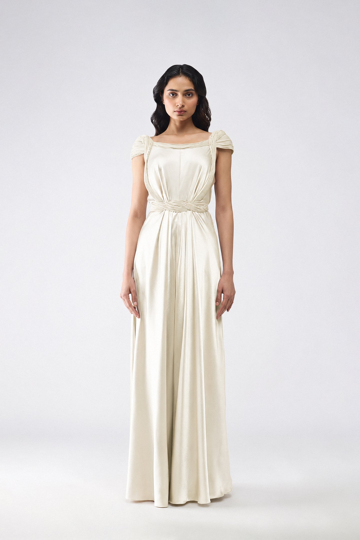Micro Pleated Jumpsuit