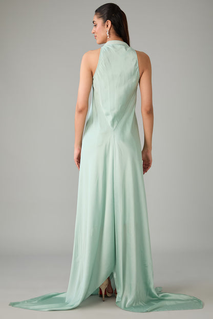 Metallic Layered Dress