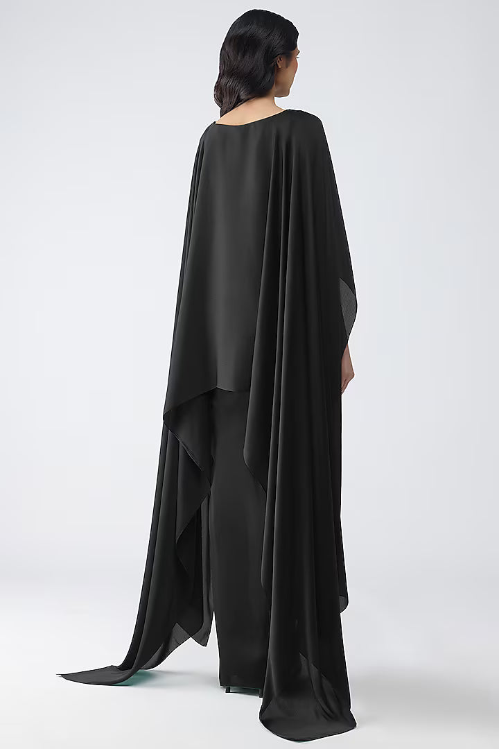 Banarsi Cropped Cape & Skirt