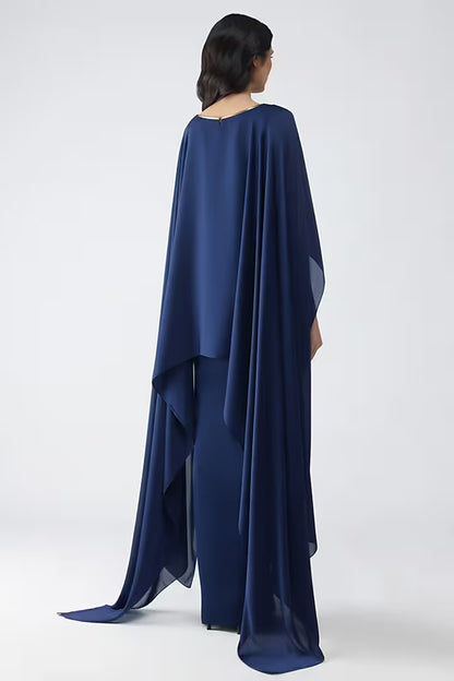 Banarsi Cropped Cape & Skirt