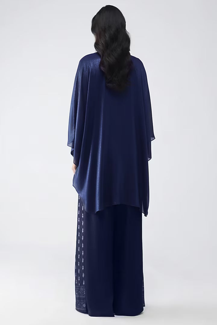 Banarsi Micropleated Cape