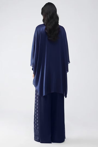 Banarsi Micropleated Cape