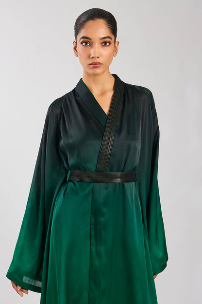 Satin Chiffon Cape