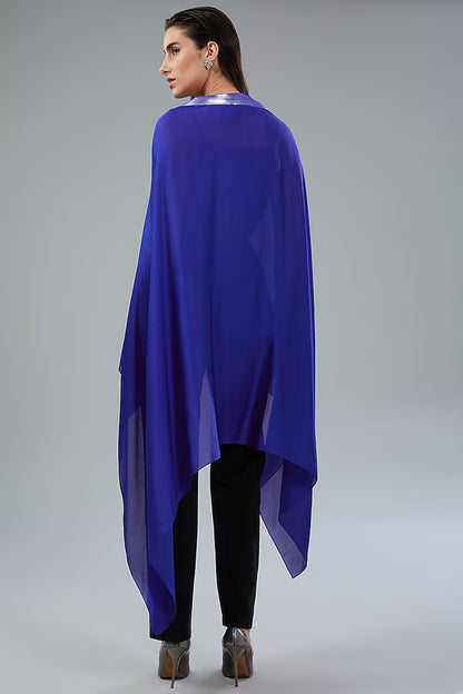 Metallic Structured Cape