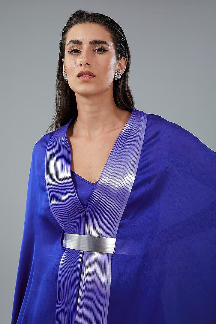 Metallic Structured Cape