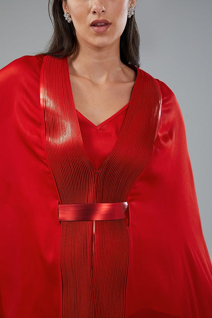 Metallic Structured Cape