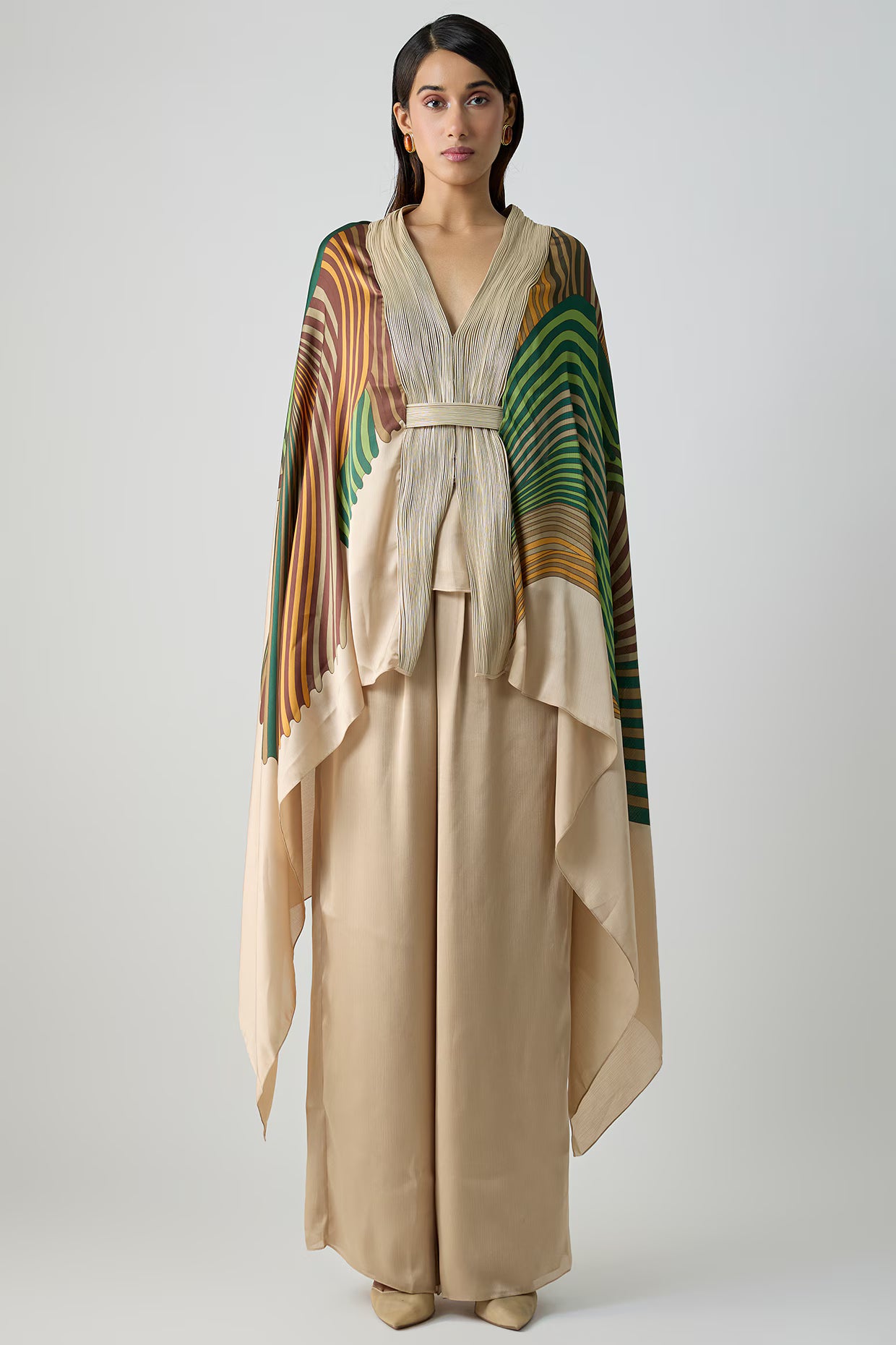 Corded Fish Fin Cape