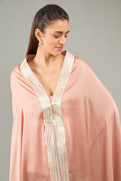 Metallic Structured Cape