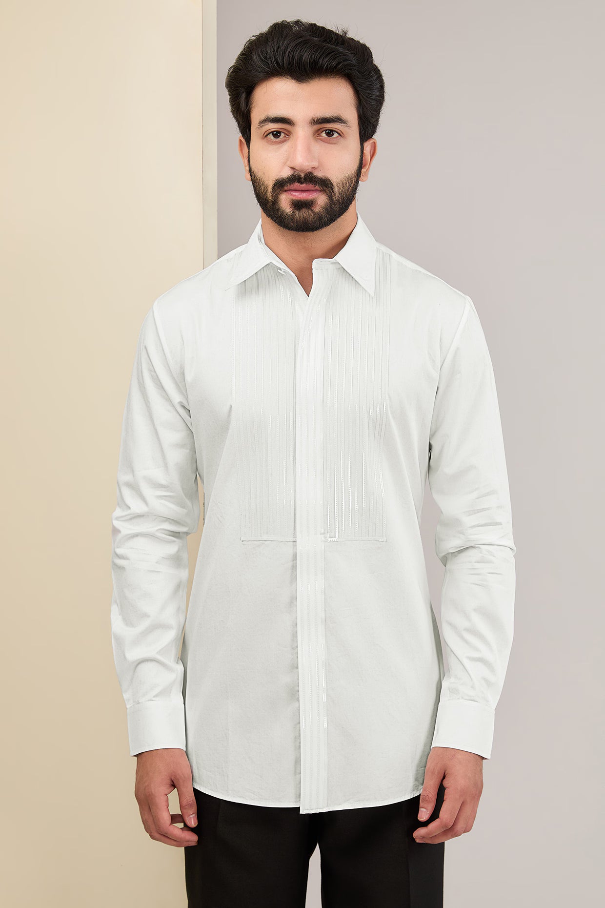 Cotton Satin Shirt