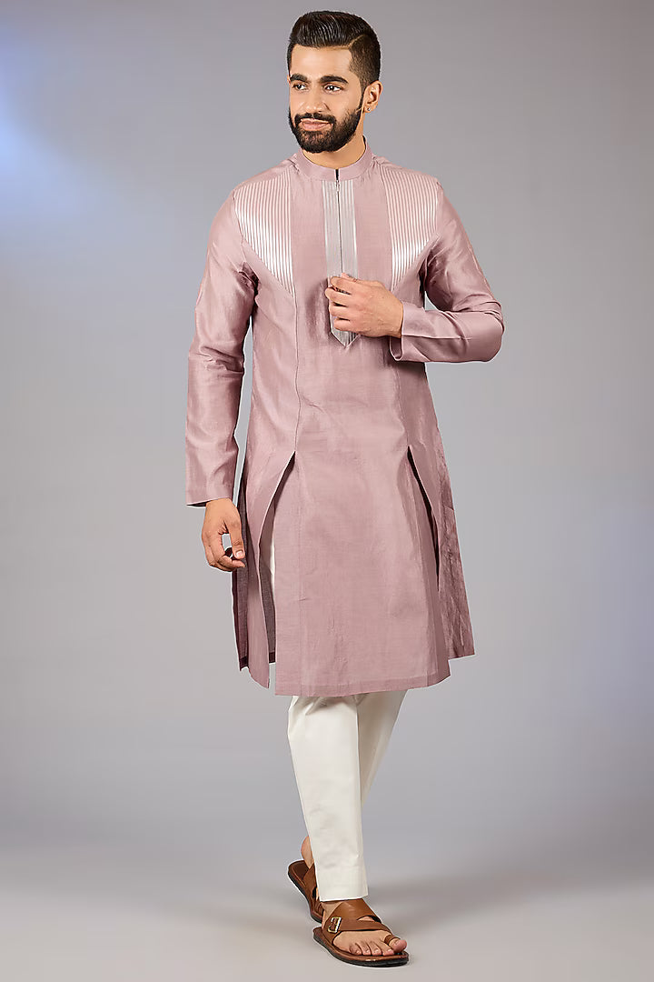 Chanderi Silk Kurta