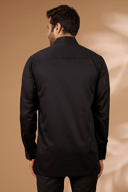 Satin Cotton Shirt