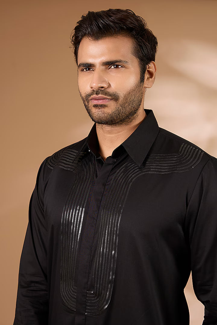 Satin Cotton Shirt