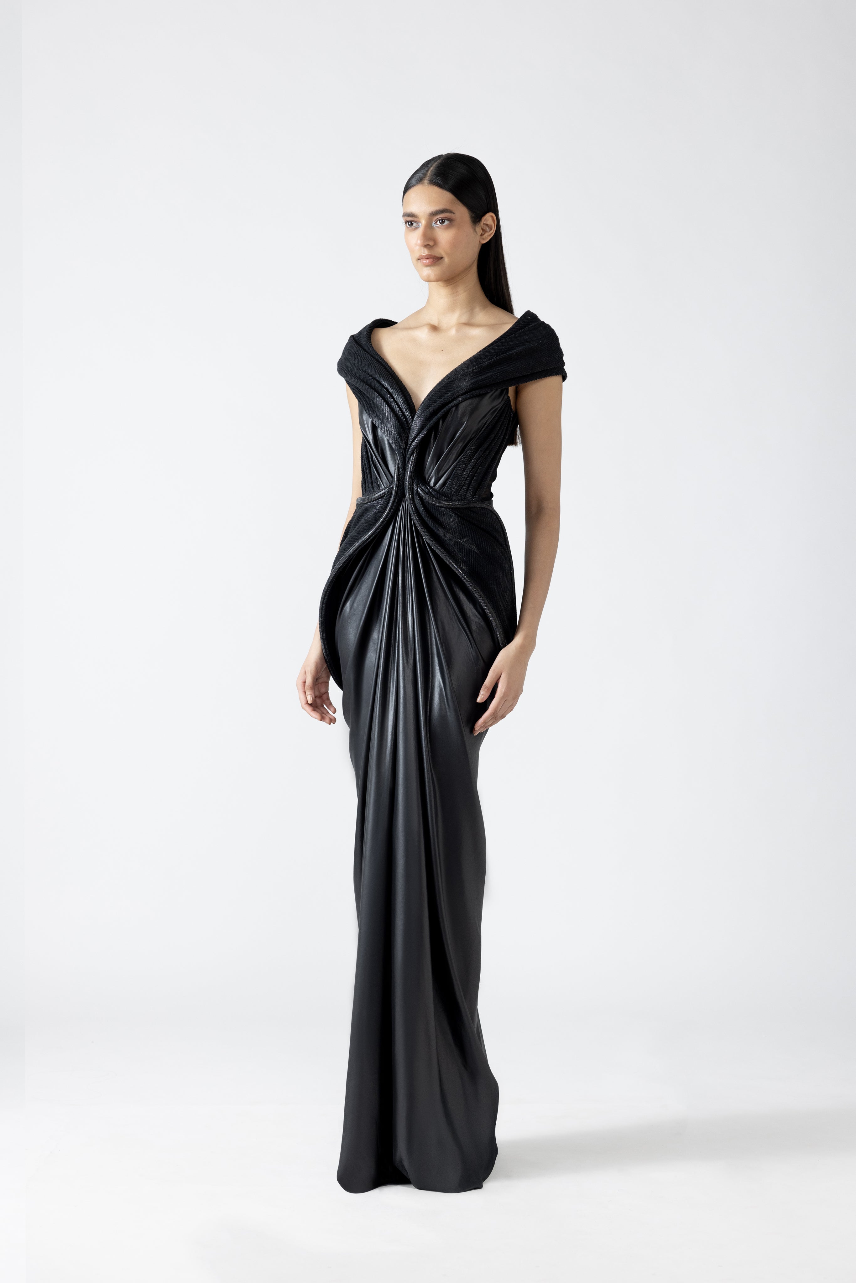 Moulded Hand-Woven Textile Gown