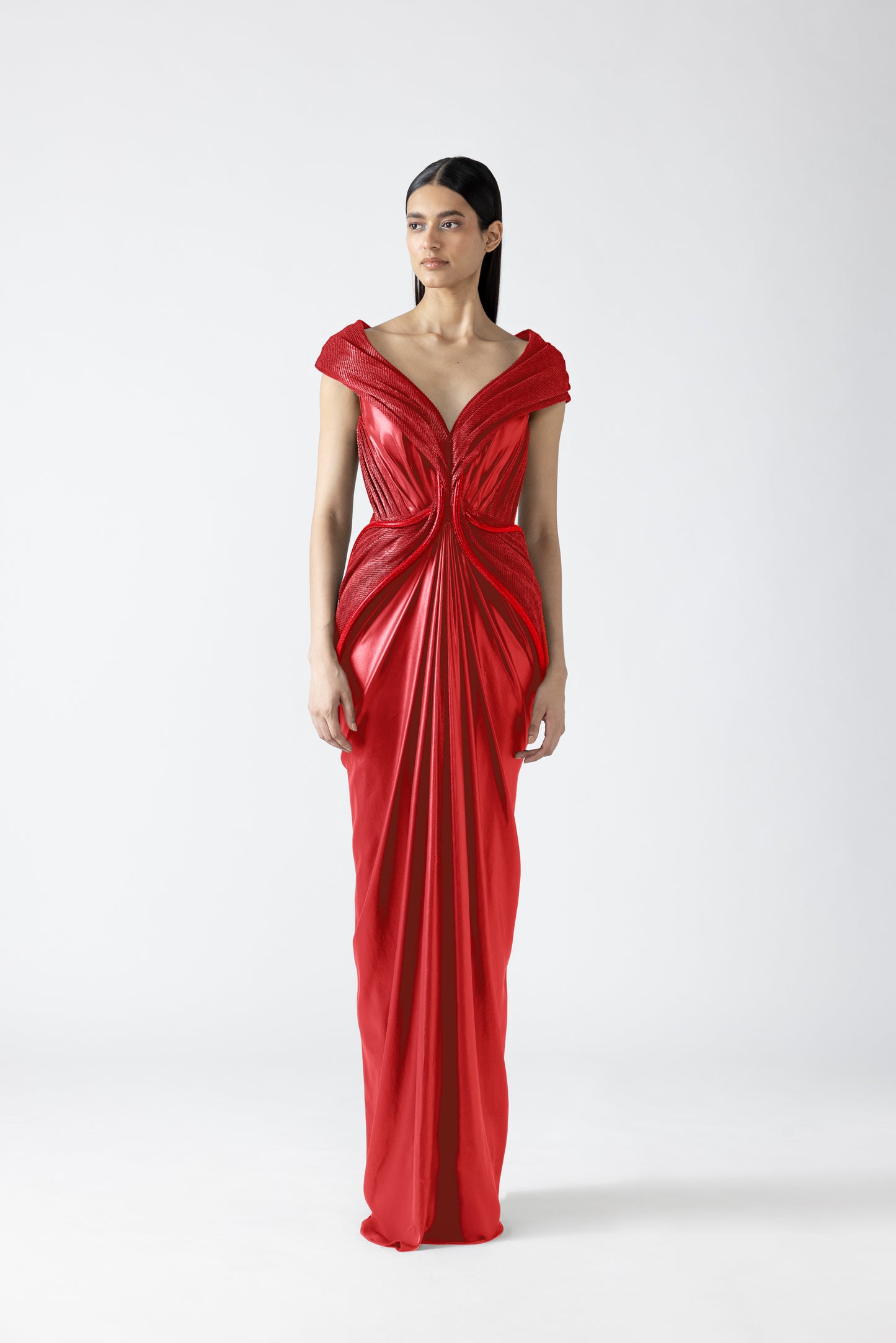 Moulded Hand-Woven Textile Gown