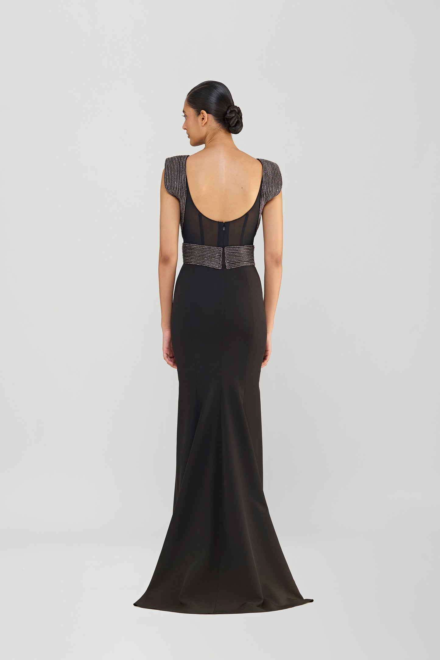 Moulded Crystalvein Gown