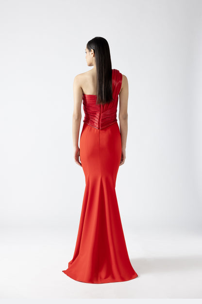 Moulded Hand-Woven Textile Gown