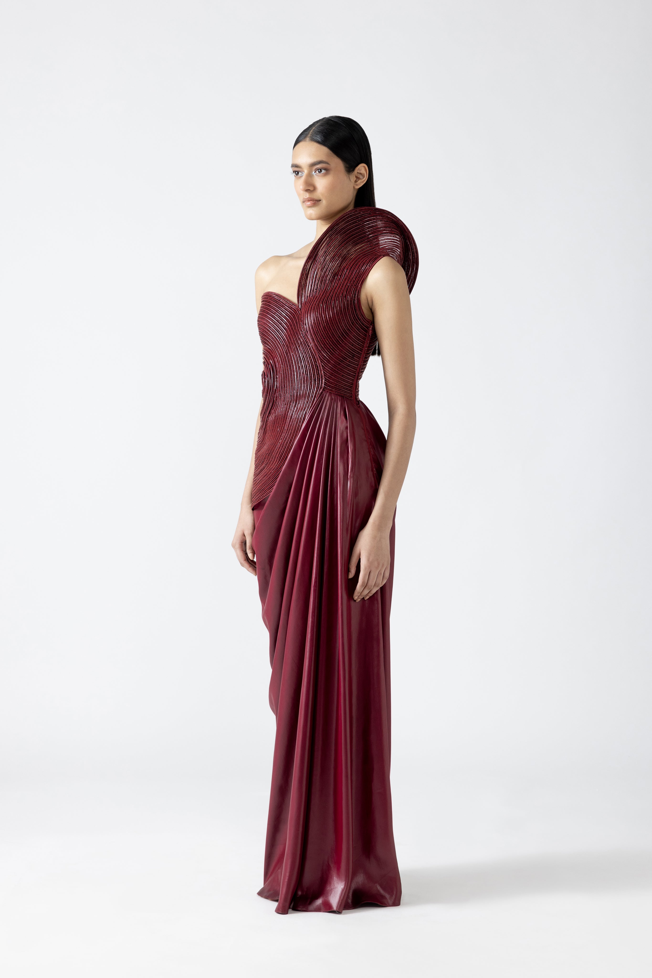 Structured Corded Gown