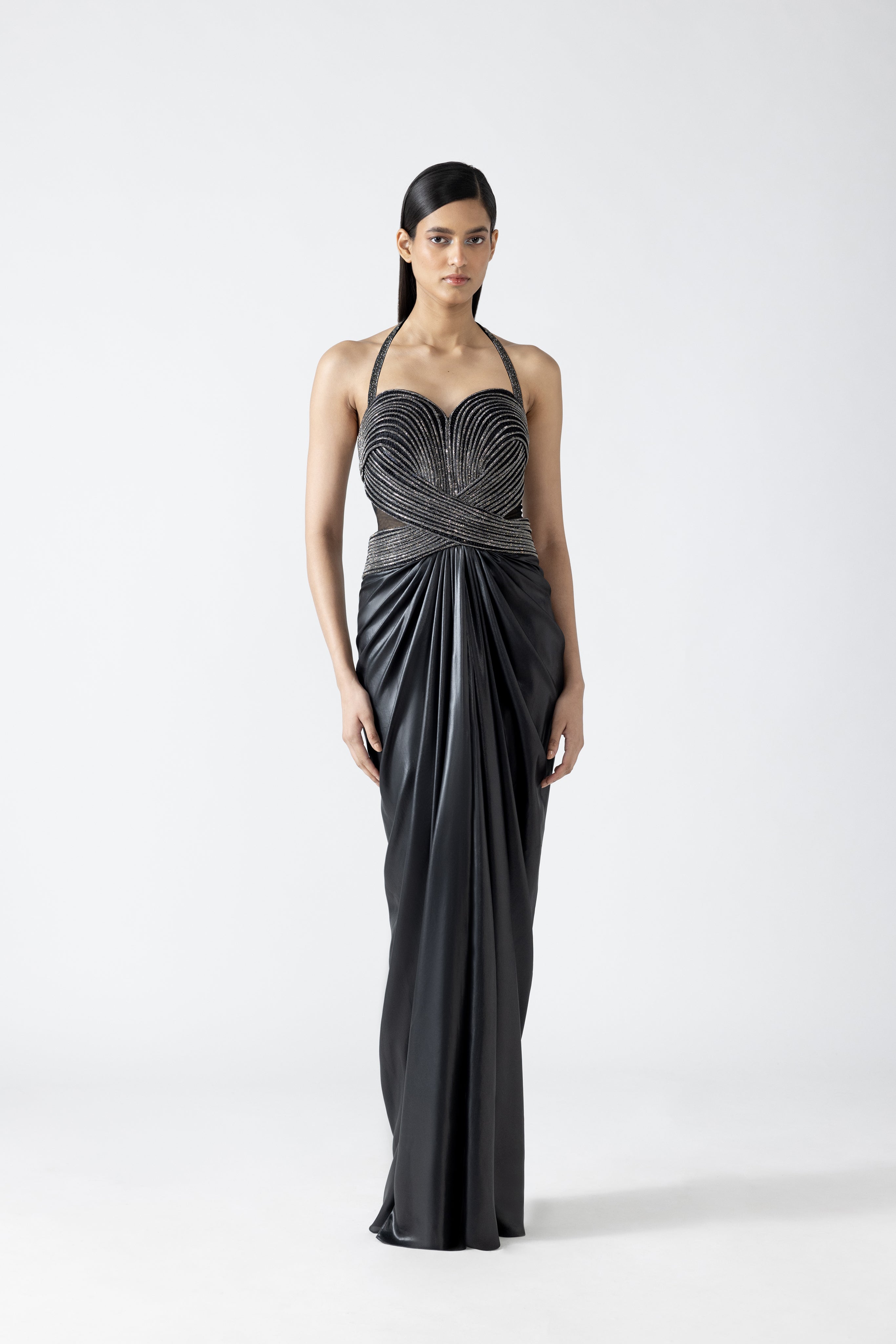 Moulded Crystalvein Gown