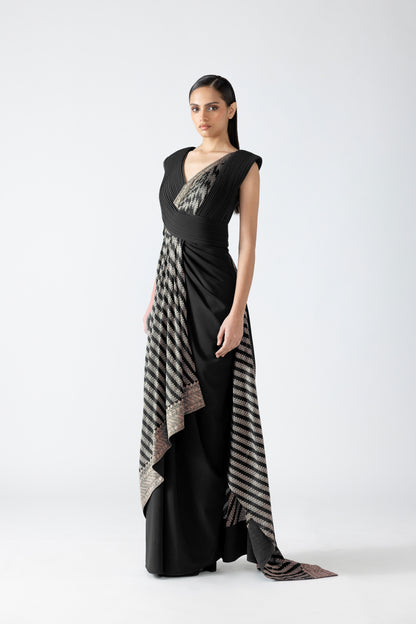 Moulded Banarsi Gown