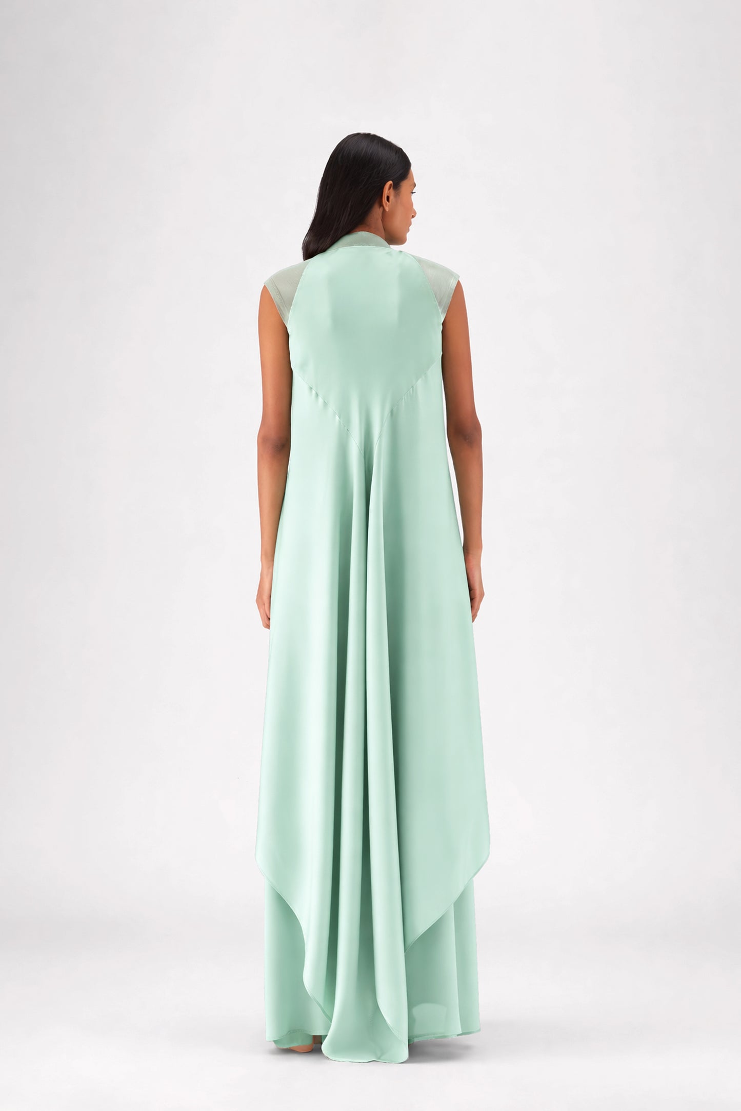 Metallic Layered Dress