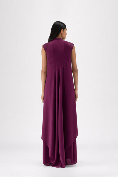 Metallic Layered Dress