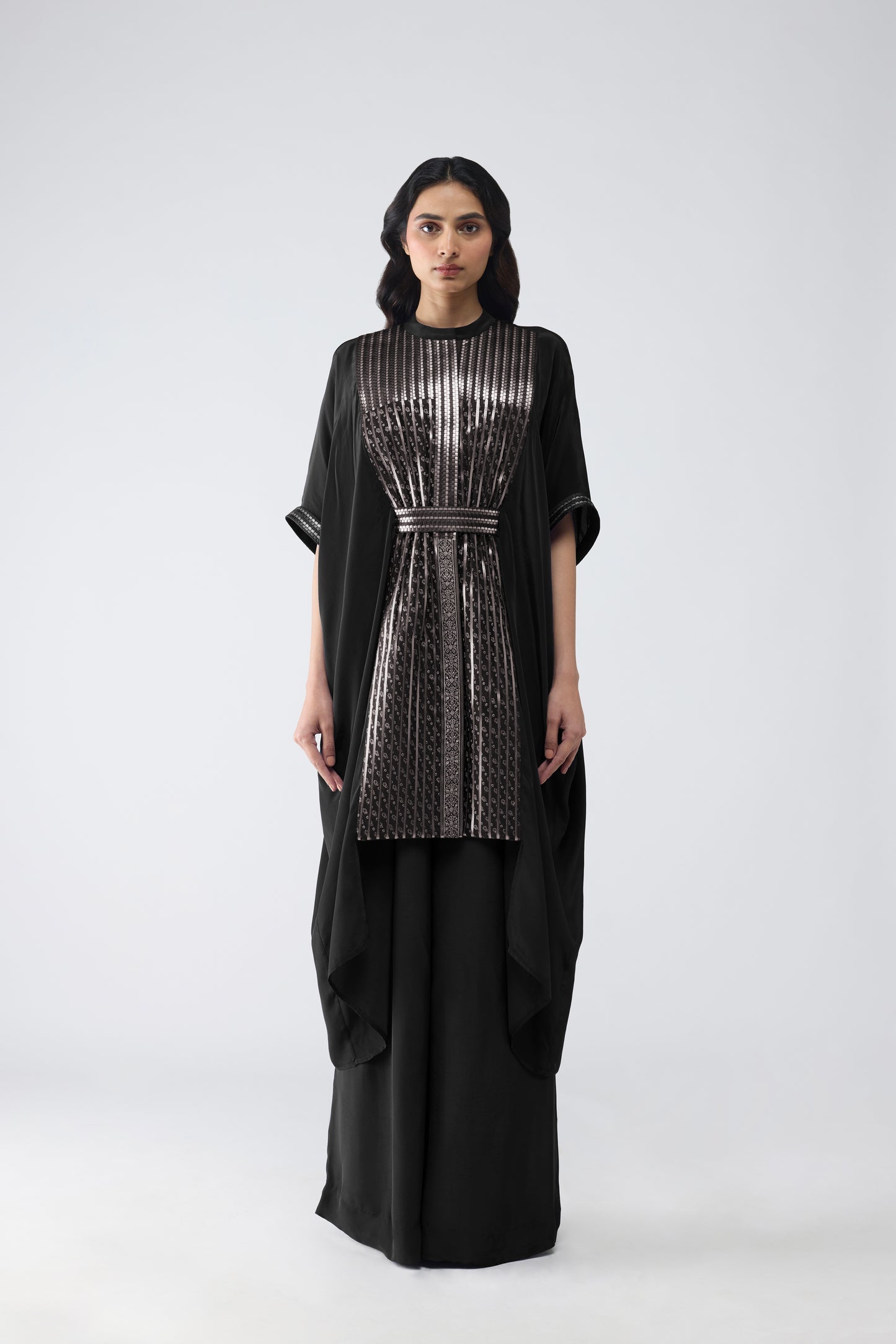 Banarsi Panelled Long Shirt