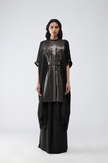Banarsi Panelled Long Shirt