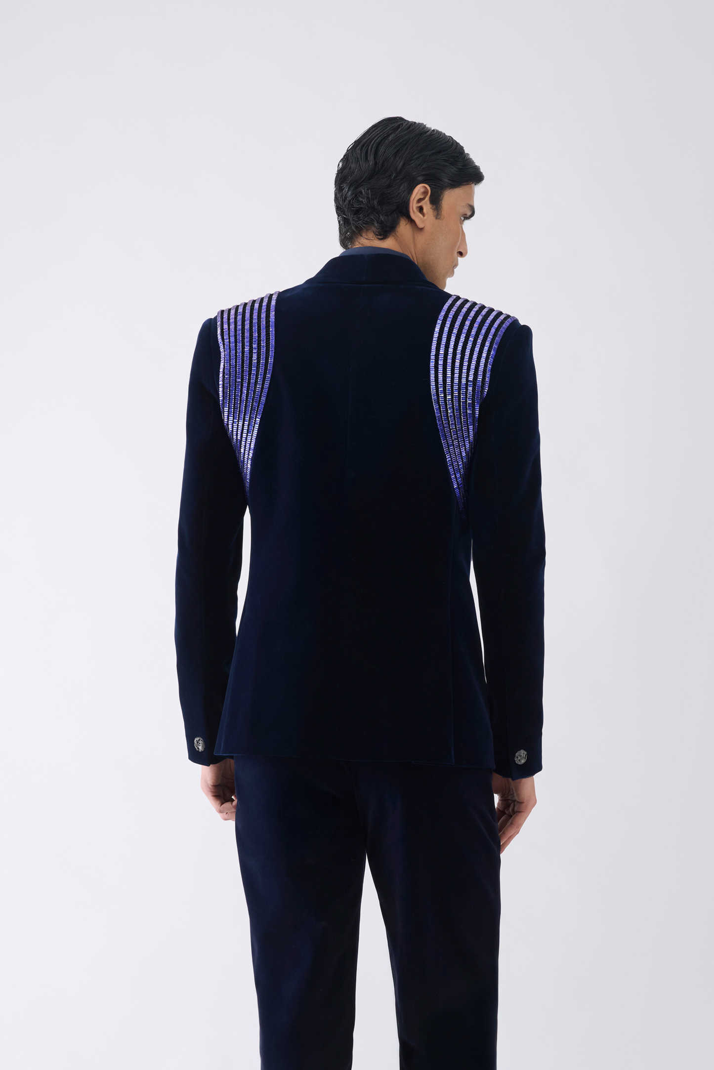 Crystalvein Tuxedo Set In Velvet
