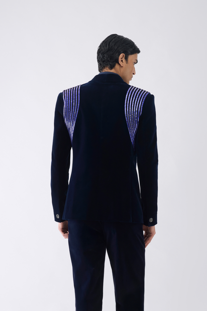 Crystalvein Tuxedo Set In Velvet