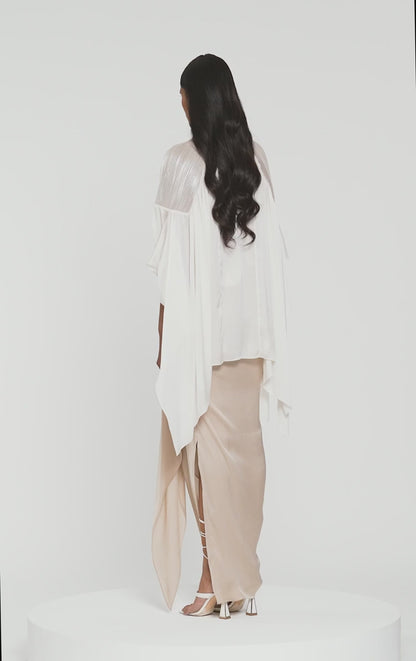 Corded Structured Cape Set