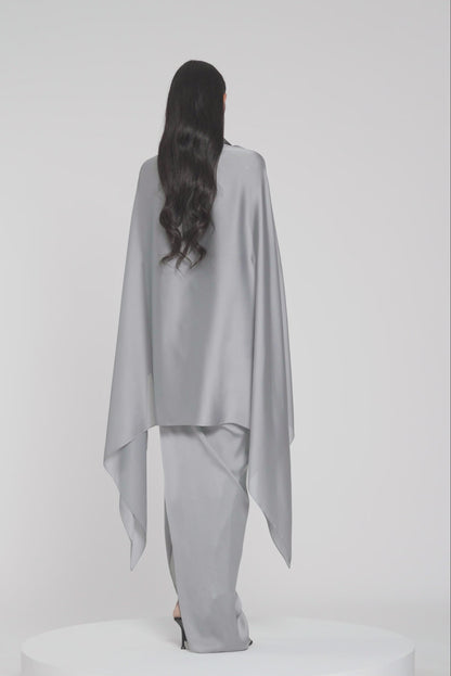 Metallic Structured Cape